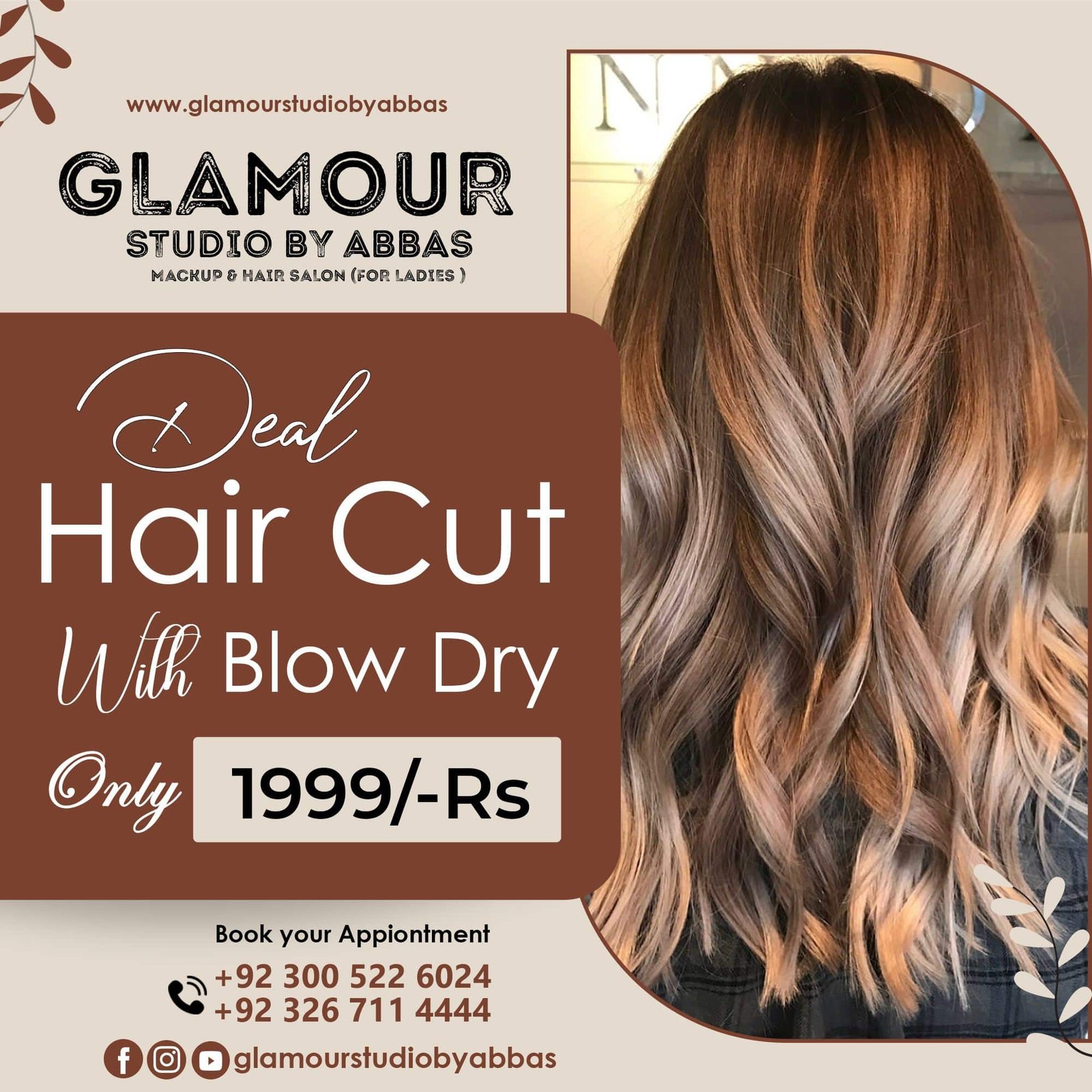 Makeup and hair salon
